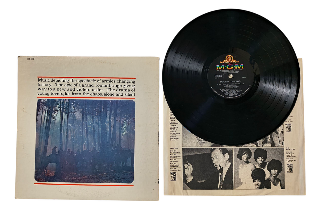 1965 MGM Records Doctor Zhivago The Original Soundtrack ISE6ST Vinyl LP image 2