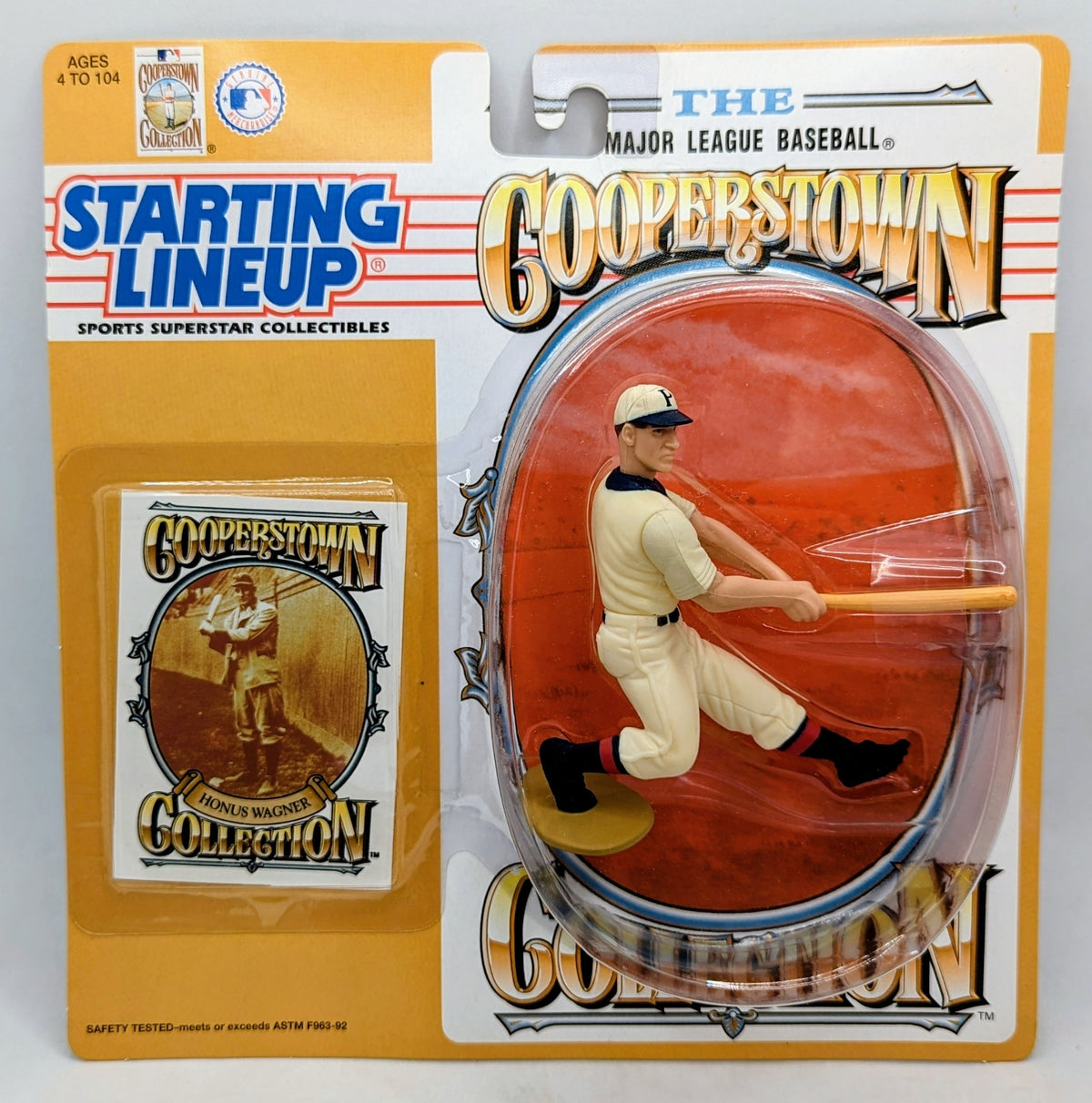 1994 Starting Lineup Cooperstown Collection Honus Wagner Pittsburgh Pirates