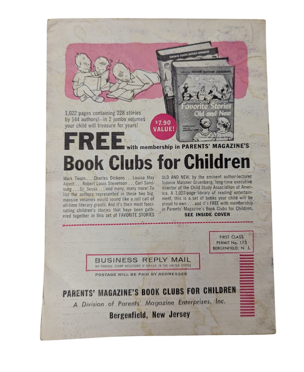 1963 Children's Digest The Story Of The Knights And Castles & Other Stories image 2