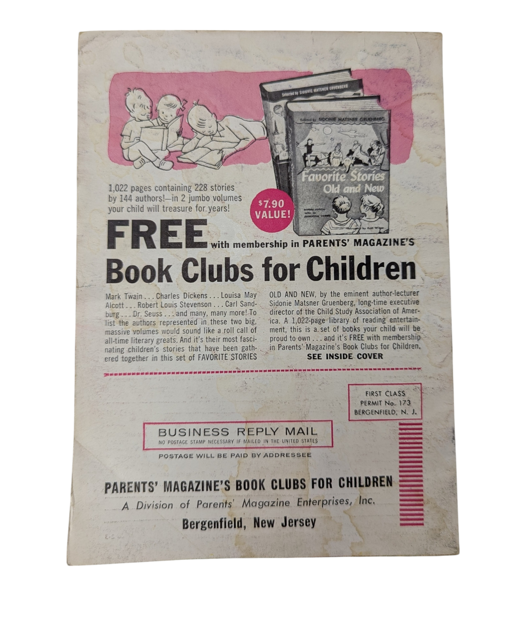 1963 Children's Digest The Story Of The Knights And Castles & Other Stories image 2