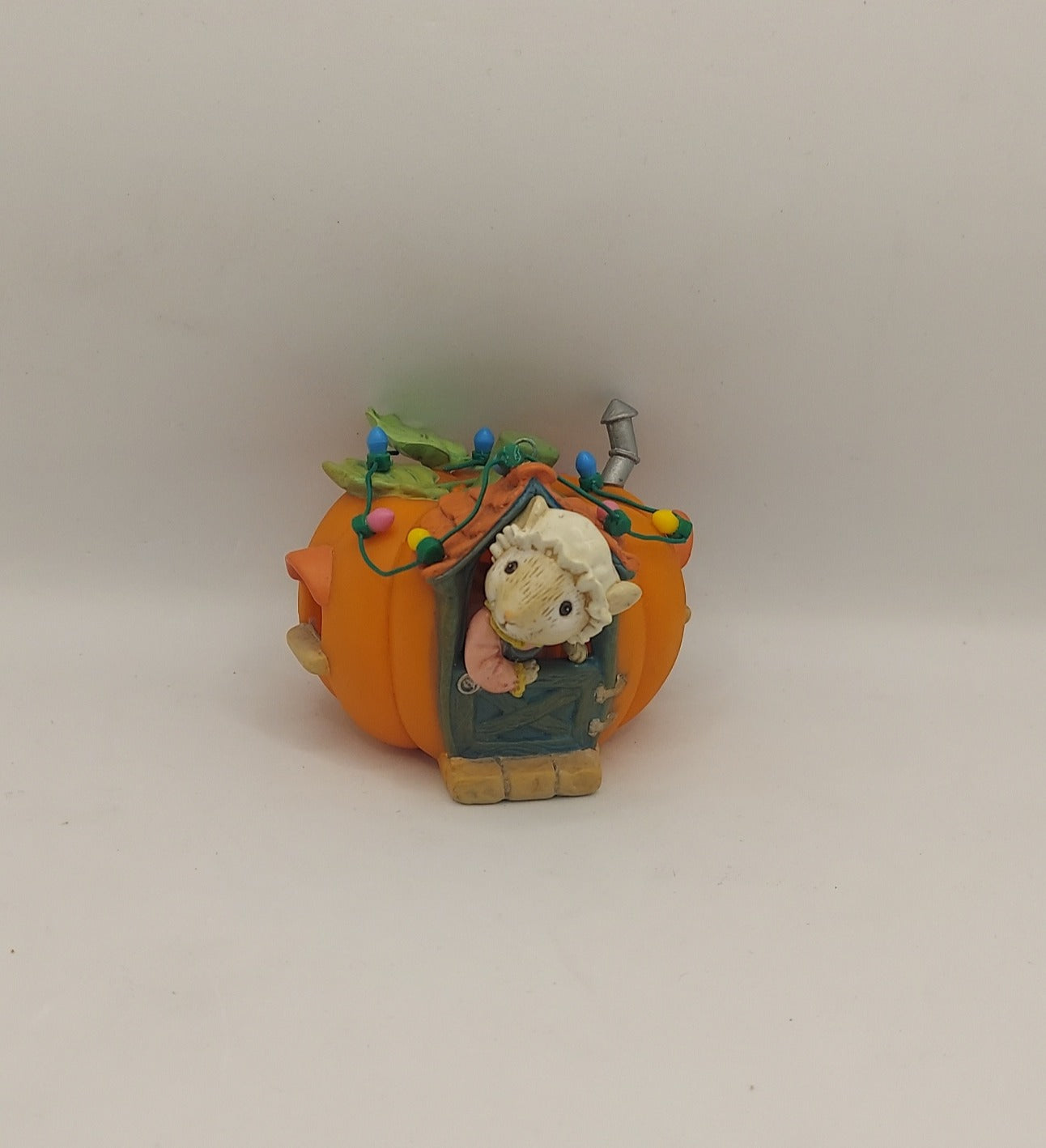 1991 Enesco Peter Peter Pumpkin Eater 4th in Mousery Rhymes Series Ornament image 2