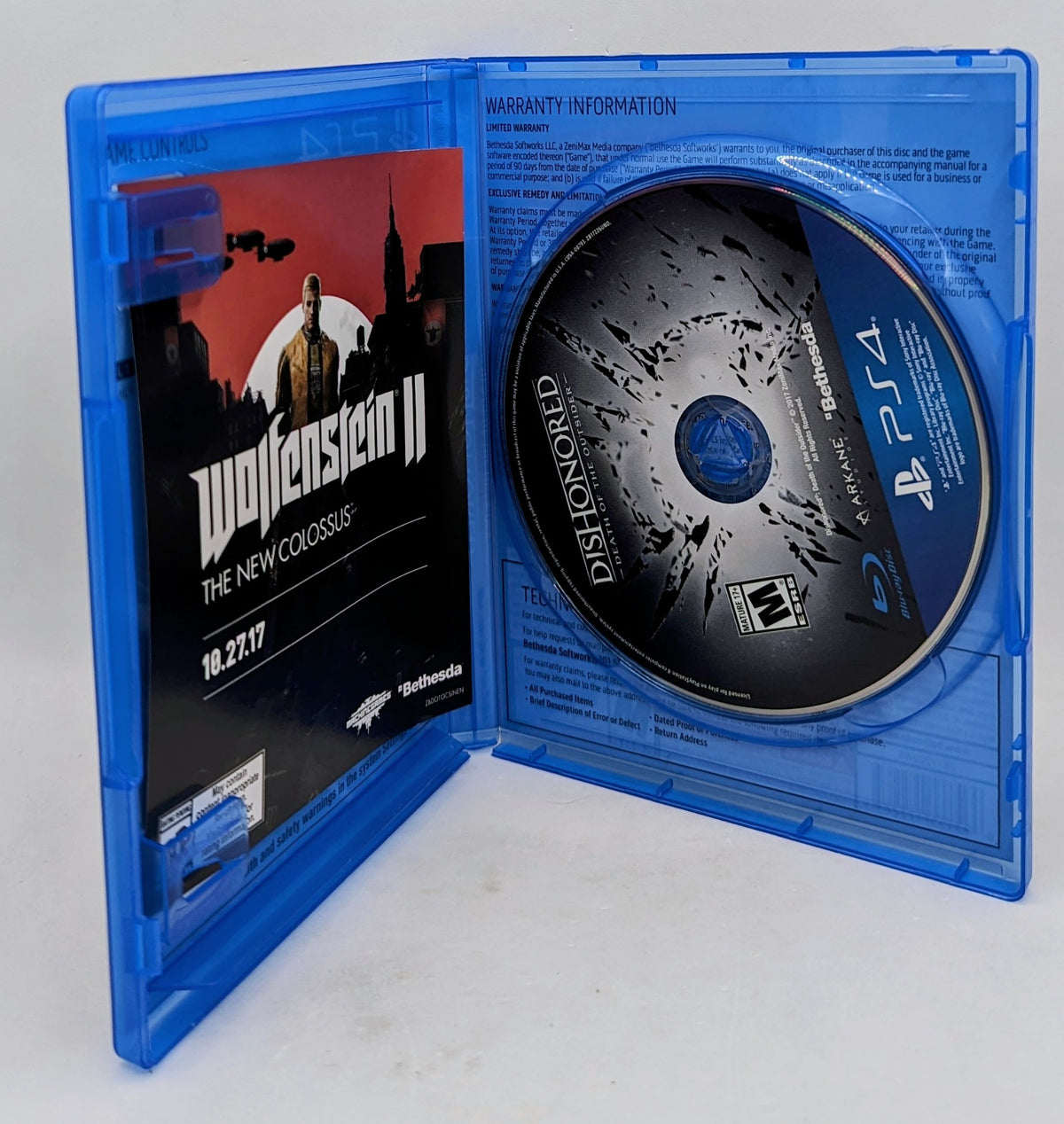 2017 Bethesda Dishonored: Death of the Outsider PS4 Playstation 4 - Pre-Owned image 2