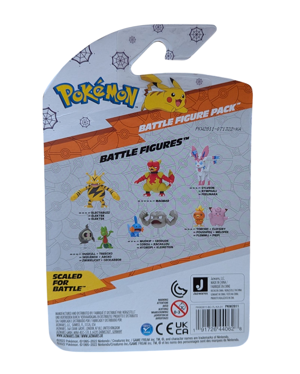 2022 Jazwares Pokemon Pikachu & Sandygast Battle Figure Pack image 2