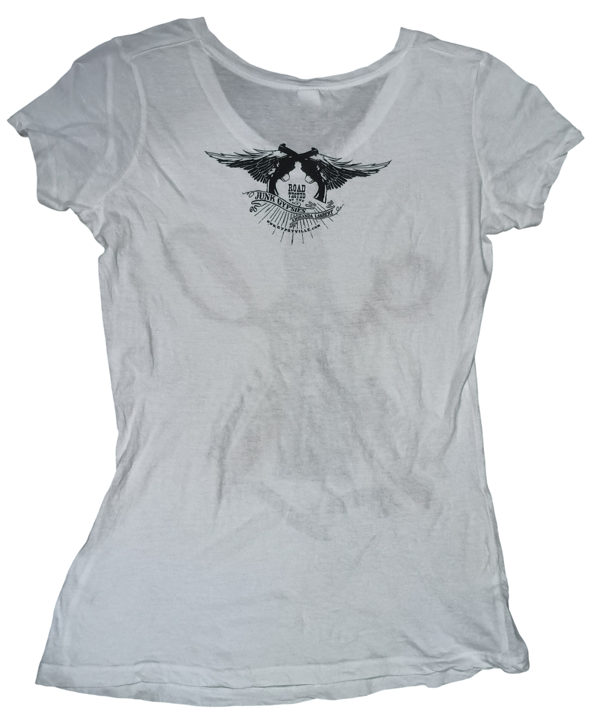 Miranda Lambert This Ain't My Mama's Broken Heart White Womens Medium T-Shirt image 4