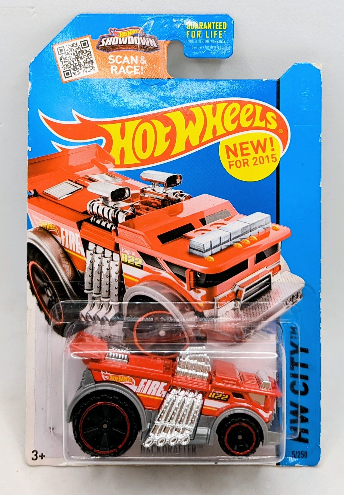 2015 Hot Wheels HW City Backdrafter 5/250