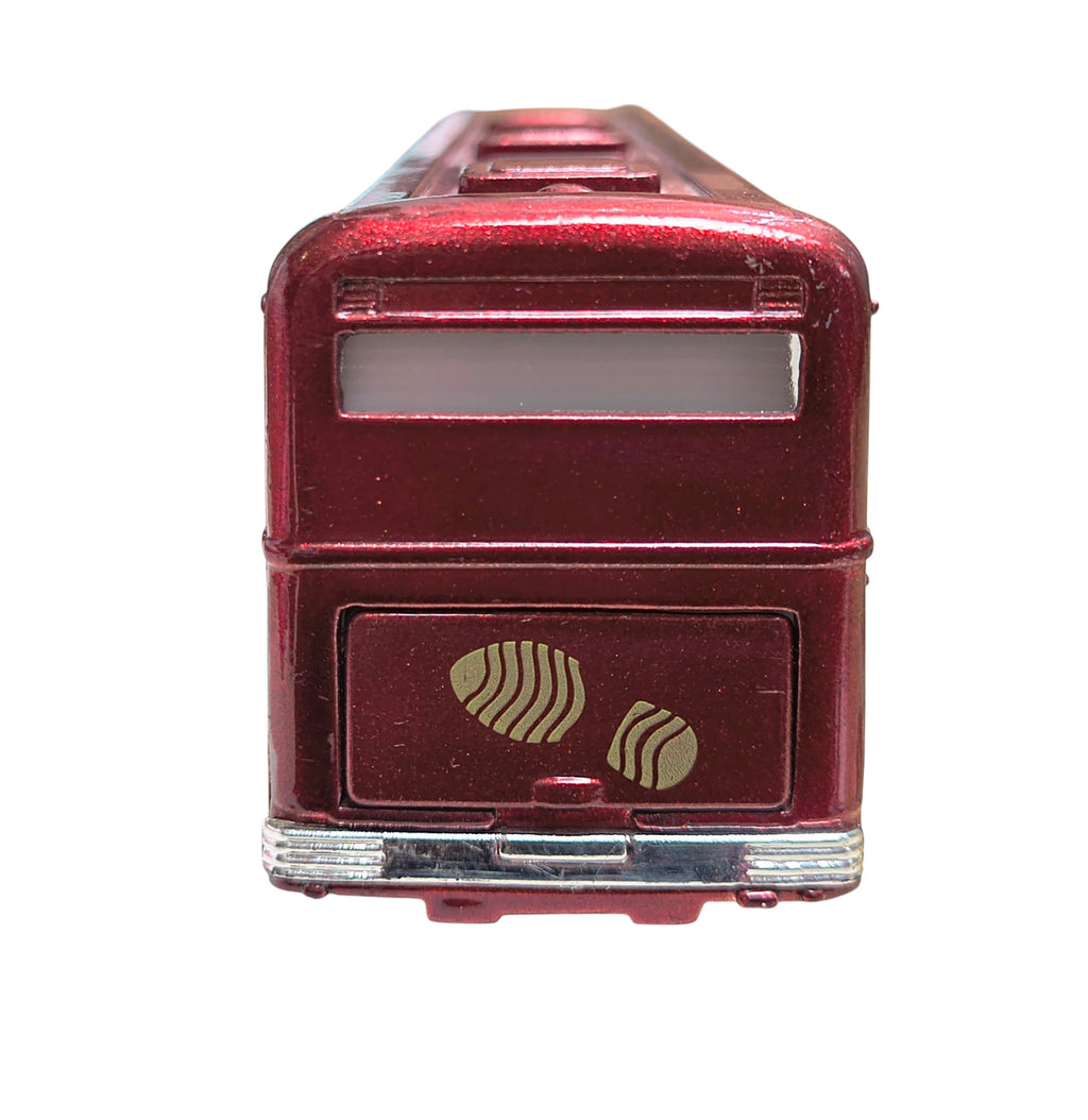 Cigiochi City Bus Red Foot Track #18 Pull Back Bus Diecast image 4