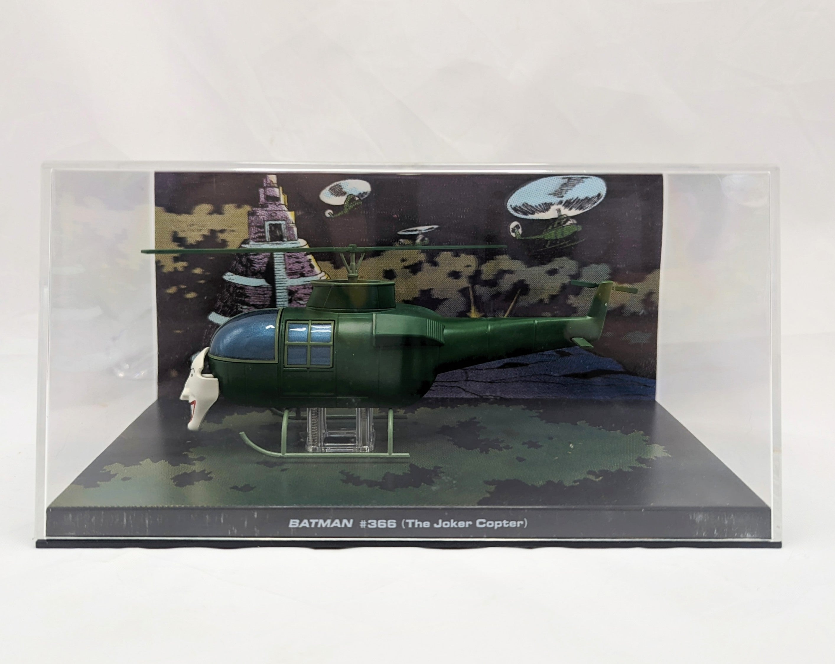 Eaglemoss Automobilia DC Comics Batman #366 The Joker Copter & Magazine No. 64 image 2