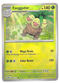 2025 Pokemon TCG Exeggutor 002/131 Pokeball Reverse Holo Prismatic Evolutions