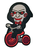 Lionsgate Saw - Billy The Puppet On Tricycle Embroidered Iron On 4" Patch