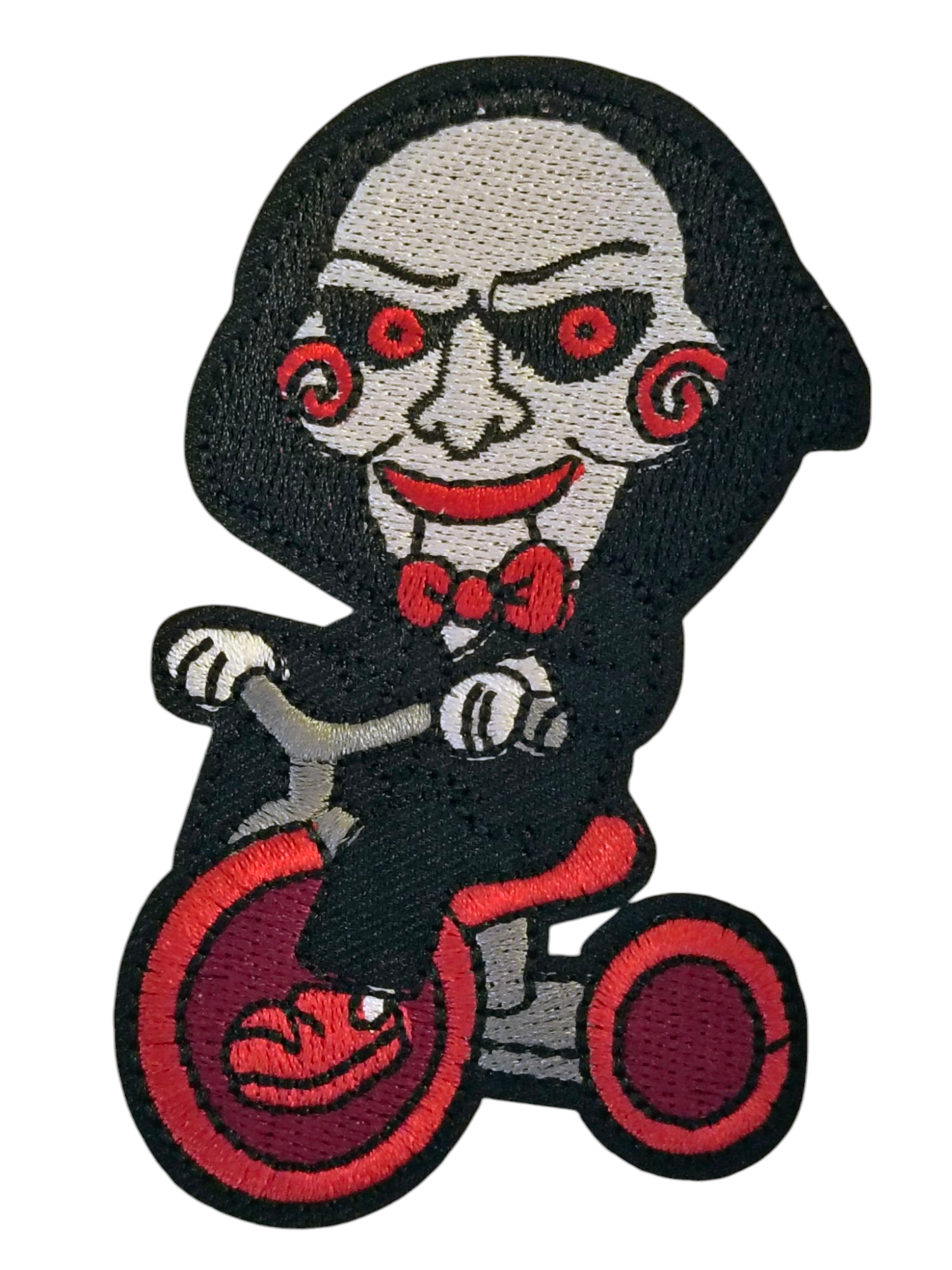 Lionsgate Saw - Billy The Puppet On Tricycle Embroidered Iron On 4" Patch