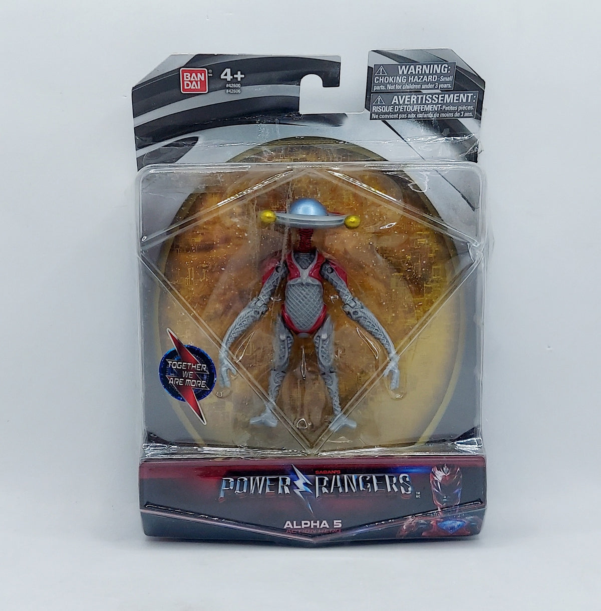 2006 Banda Power Rangers Alpha 5 Action Figure