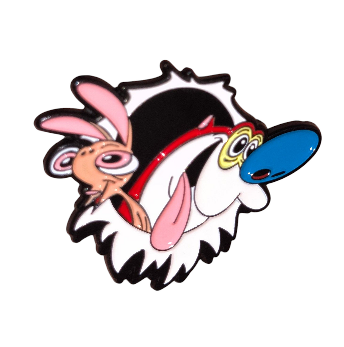 Nickelodeon The Ren & Stimpy Show Logo Enamel Pin