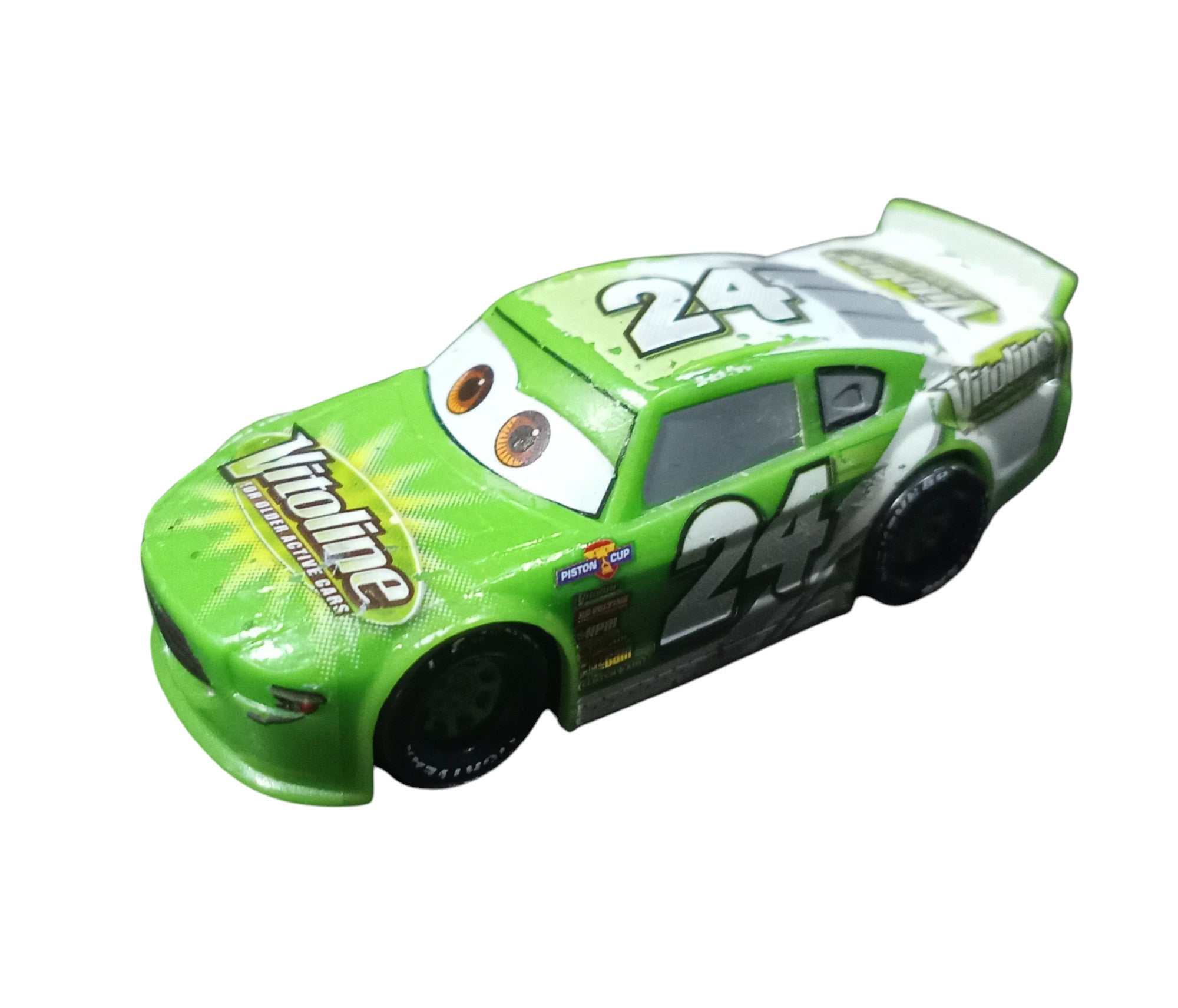 Disney Pixar Cars 3 Brick Yardley #24 Vitoline Plastic 3" Racer image 4