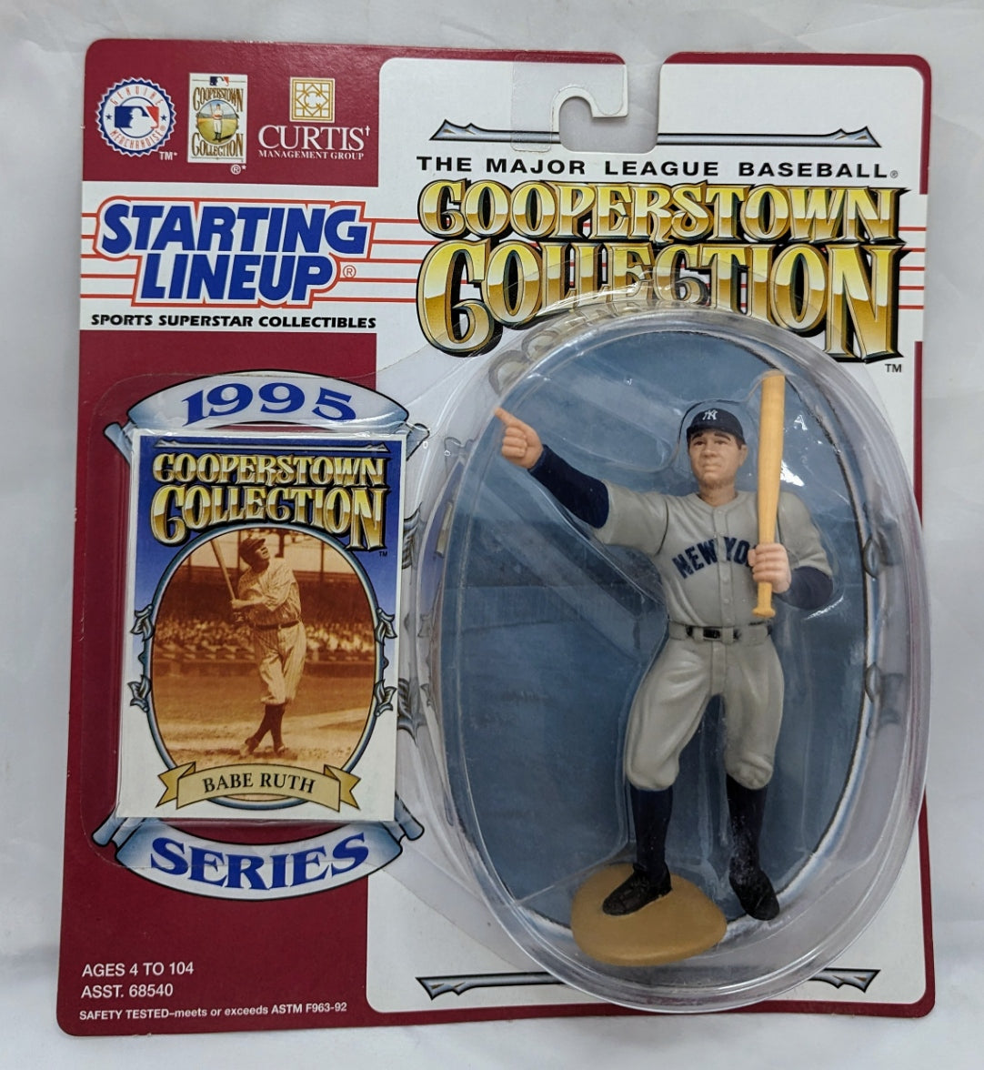1995 Starting Lineup Cooperstown Collection Babe Ruth New York Yankees Figure