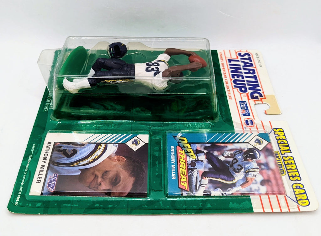 1993 Kenner Starting Lineup Anthony Miller San Diego Chargers NFL Figure image 3