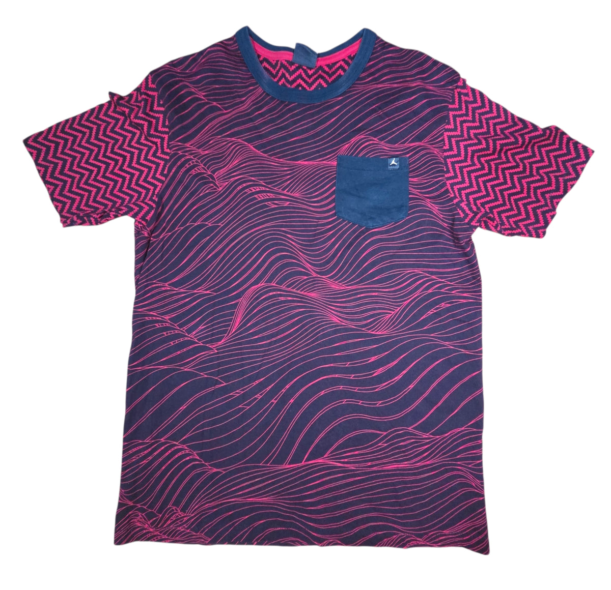 Nike Air Jordan 12 Retro Jumpman Pocket Short Sleeve T-Shirt Men's Size Medium