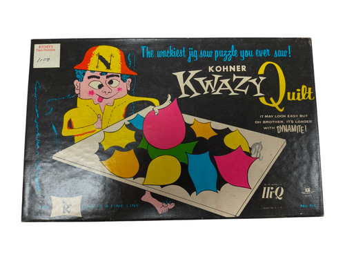 1970s Kohner Bros Kwazy Quilt Puzzle Game #117 image 2
