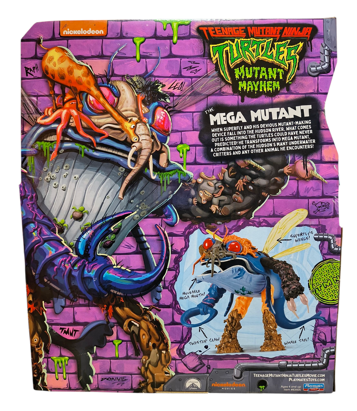Playmates Toys Teenage Mutant Ninja Turtles The Mega Mutant Mayhem Giant Figure image 2