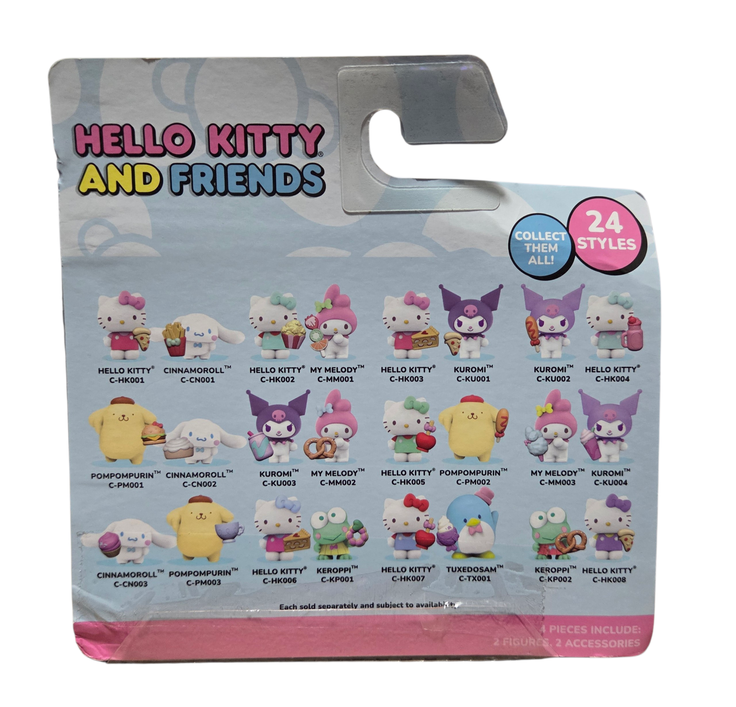 Hello Kitty And Friends Cinnamoroll & Pompompurin Sweet & Salty 2 Pack image 2
