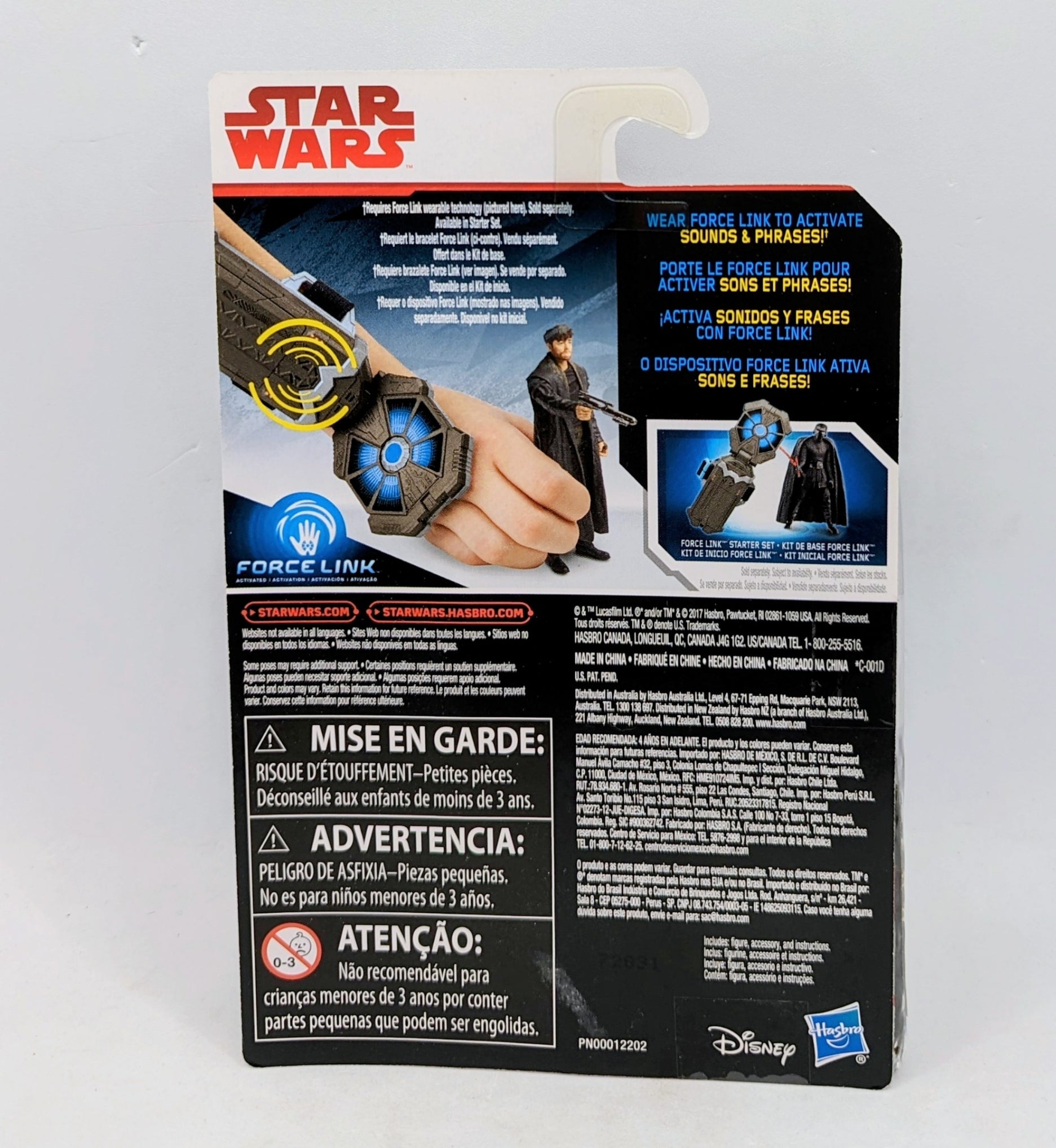 2017 Hasbro Star Wars Force Link DJ (Canto Bight) Action Figure image 2