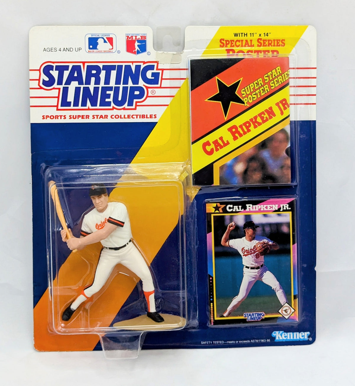 1991 Starting Lineup Cal Ripken Jr Superstar Series Baseball Figure
