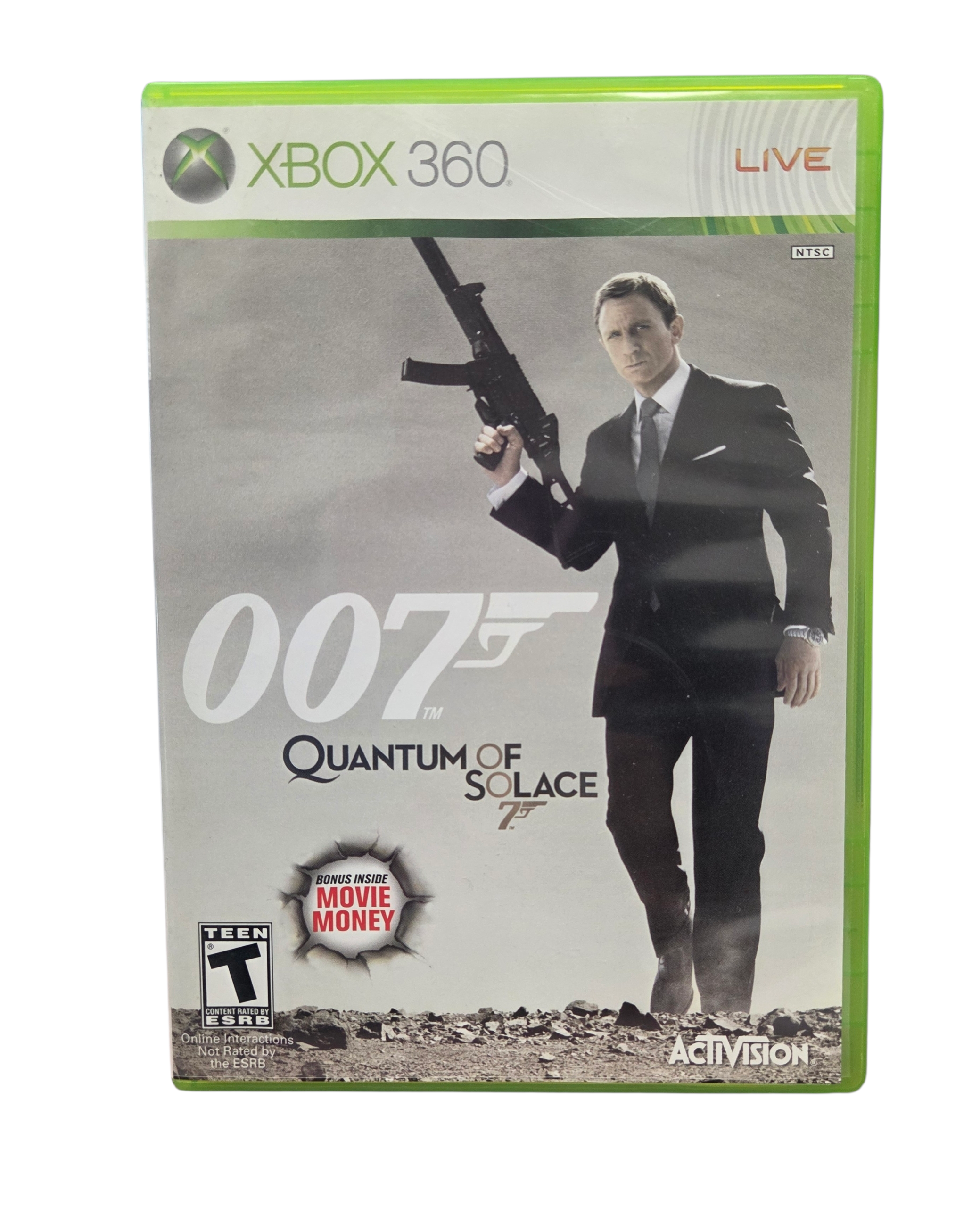 2008 Activision James Bond 007: Quantum of Solace Microsoft Xbox 360