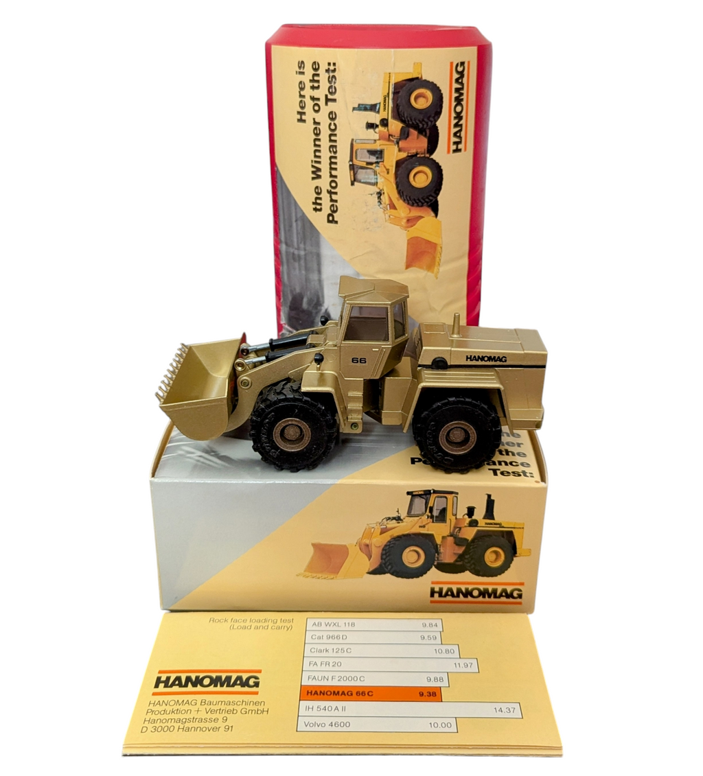 Hanomag 66 D Turbo #569.2 Gold Cursor 1/50 Scale