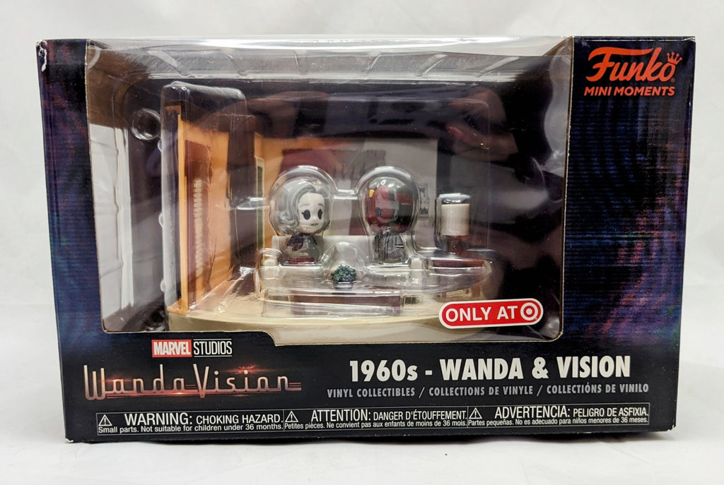 2021 Funko Mini Moments Marvel 1960's Wanda & Vision WandaVision Figure