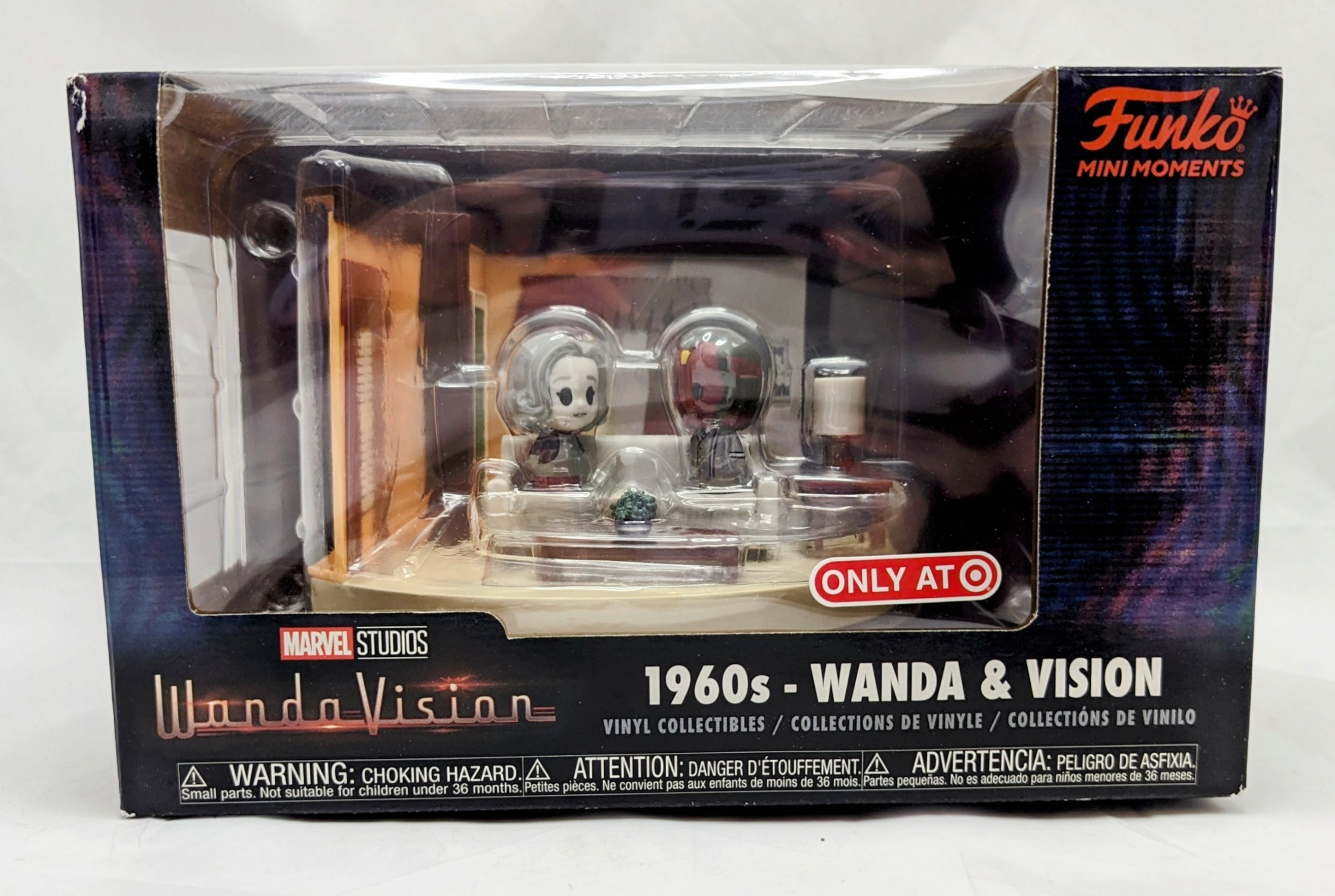 2021 Funko Mini Moments Marvel 1960's Wanda & Vision WandaVision Figure