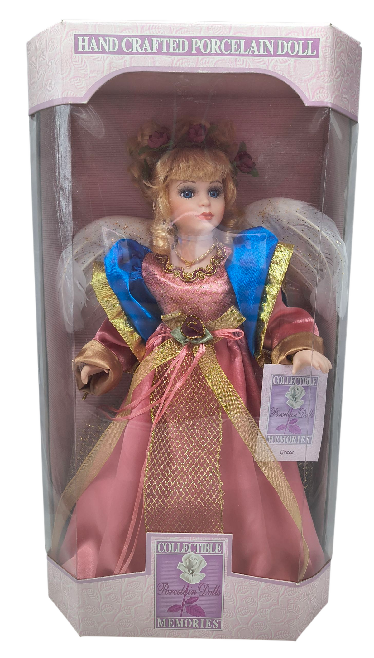 Kmart Exclusive Collectible Memories Limited Edition Grace Angel Porcelain Doll