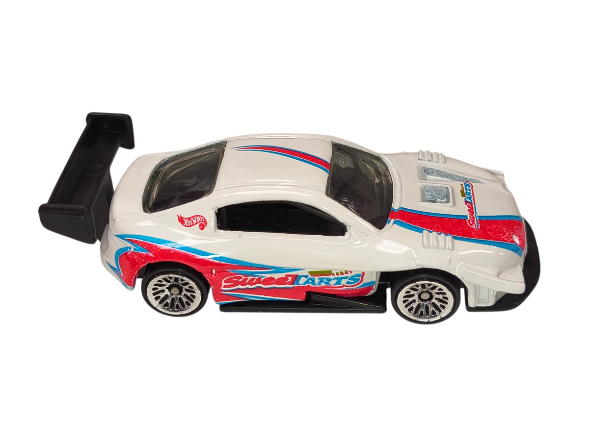 1999 Hot Wheels #971 Sugar Rush Series II Sweet Tarts Pikes Peak Celica White
