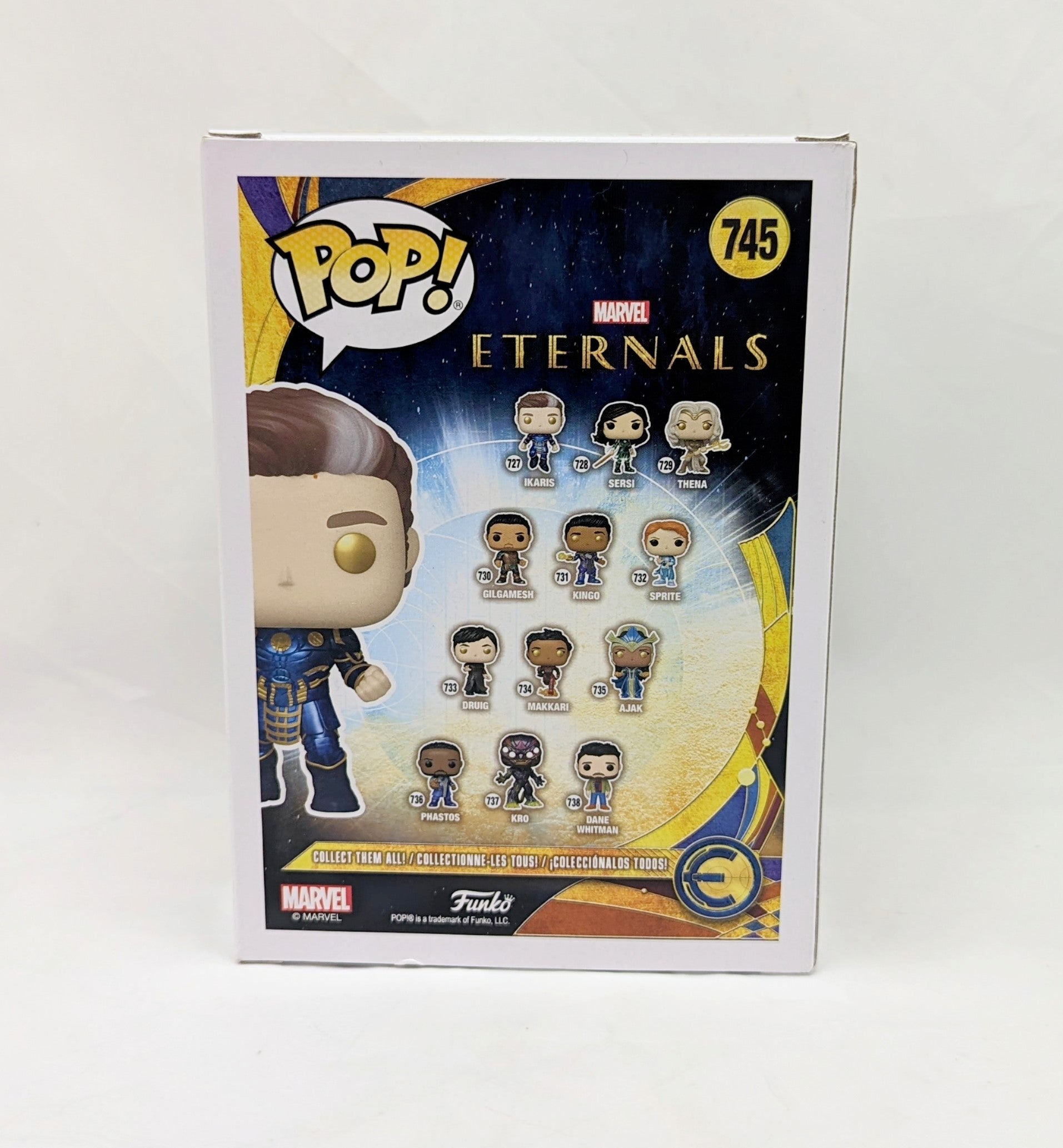 Funko Pop! Exclusive Marvel Collector Corps Eternals Ikaris #745 image 2