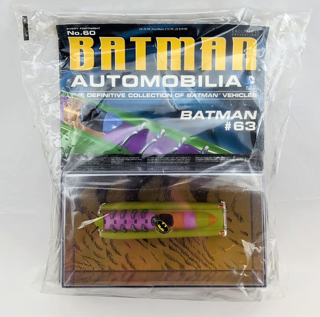 Eaglemoss Automobilia DC Comics Batman #63 Car & Magazine No. 60