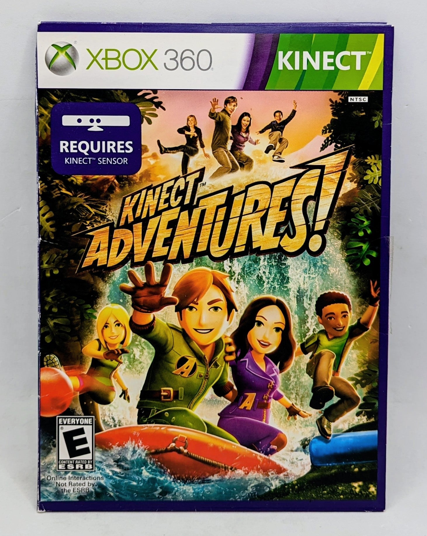 2010 Kinect Adventures w/ Calibration Card Xbox 360 Kinect - Pre-Owned