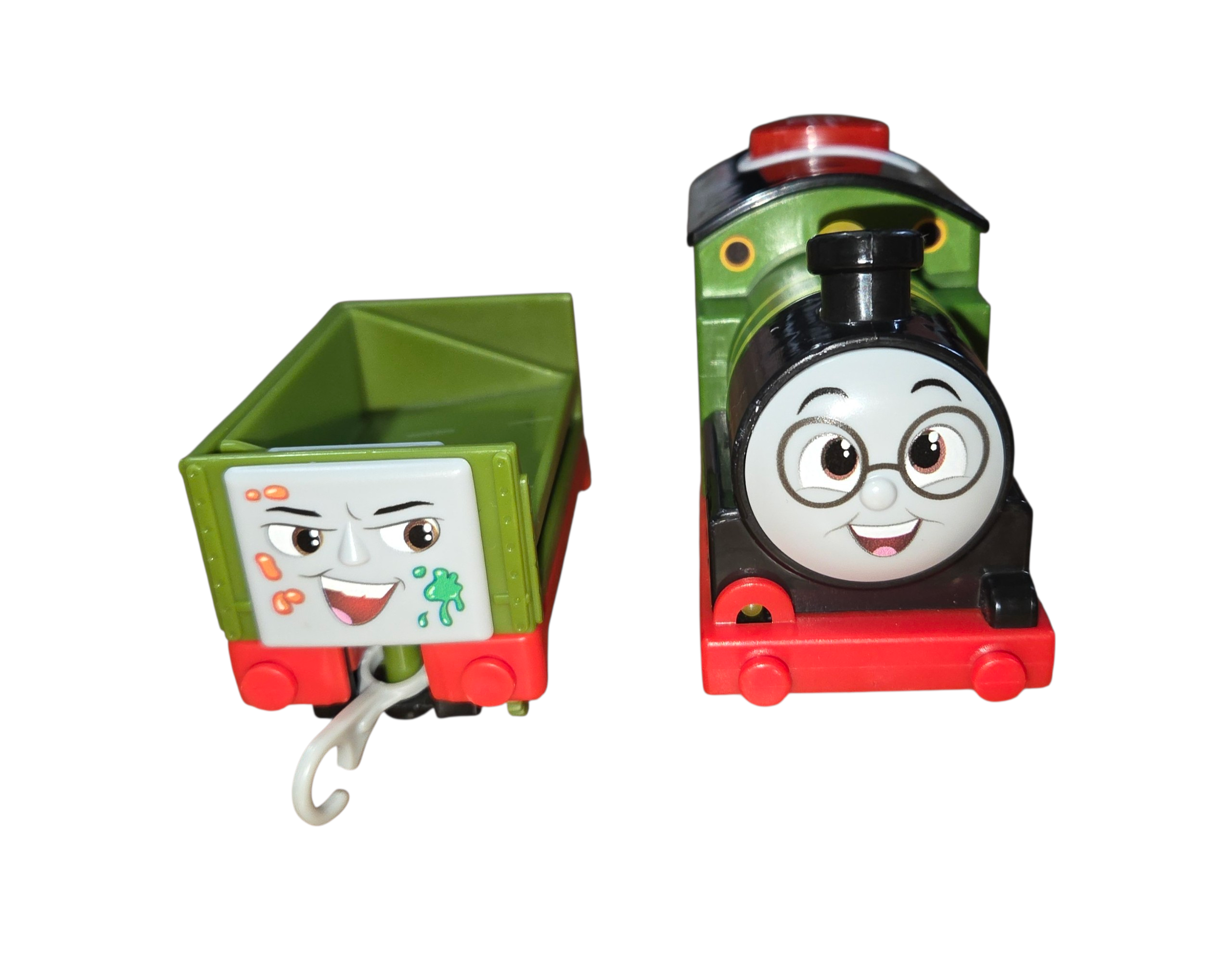 Thomas & Friends Motorized Whiff Battery Powered Engine & Troublesome Truck Car