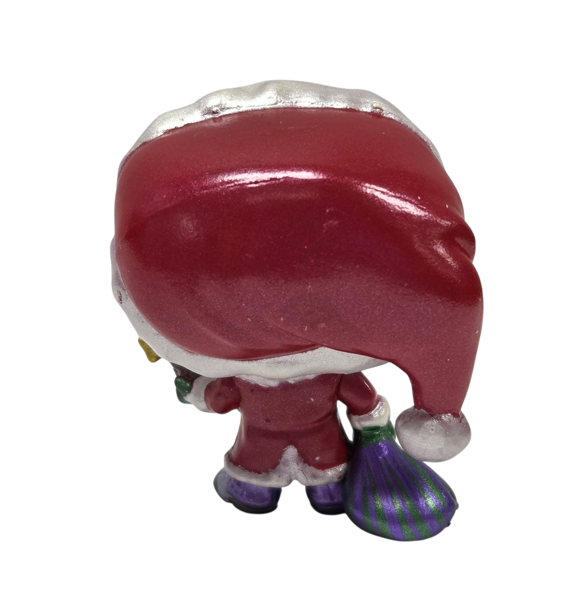 2023 Funko DC Comics Advent Calendar Mini Metallic Joker As Santa Figure image 2