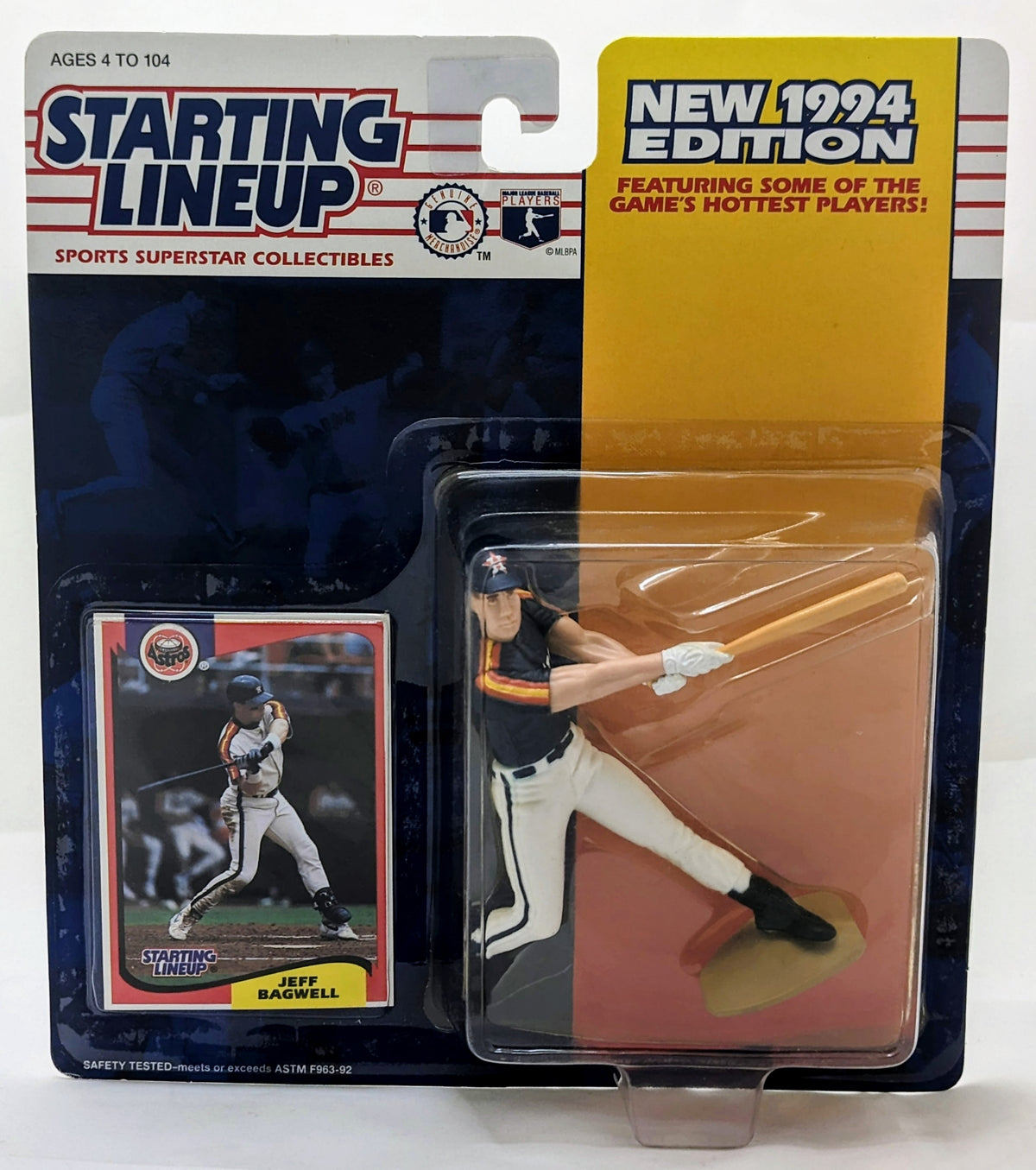 1994 Starting Lineup Jeff Bagwell Houston Astros Baseball Figure