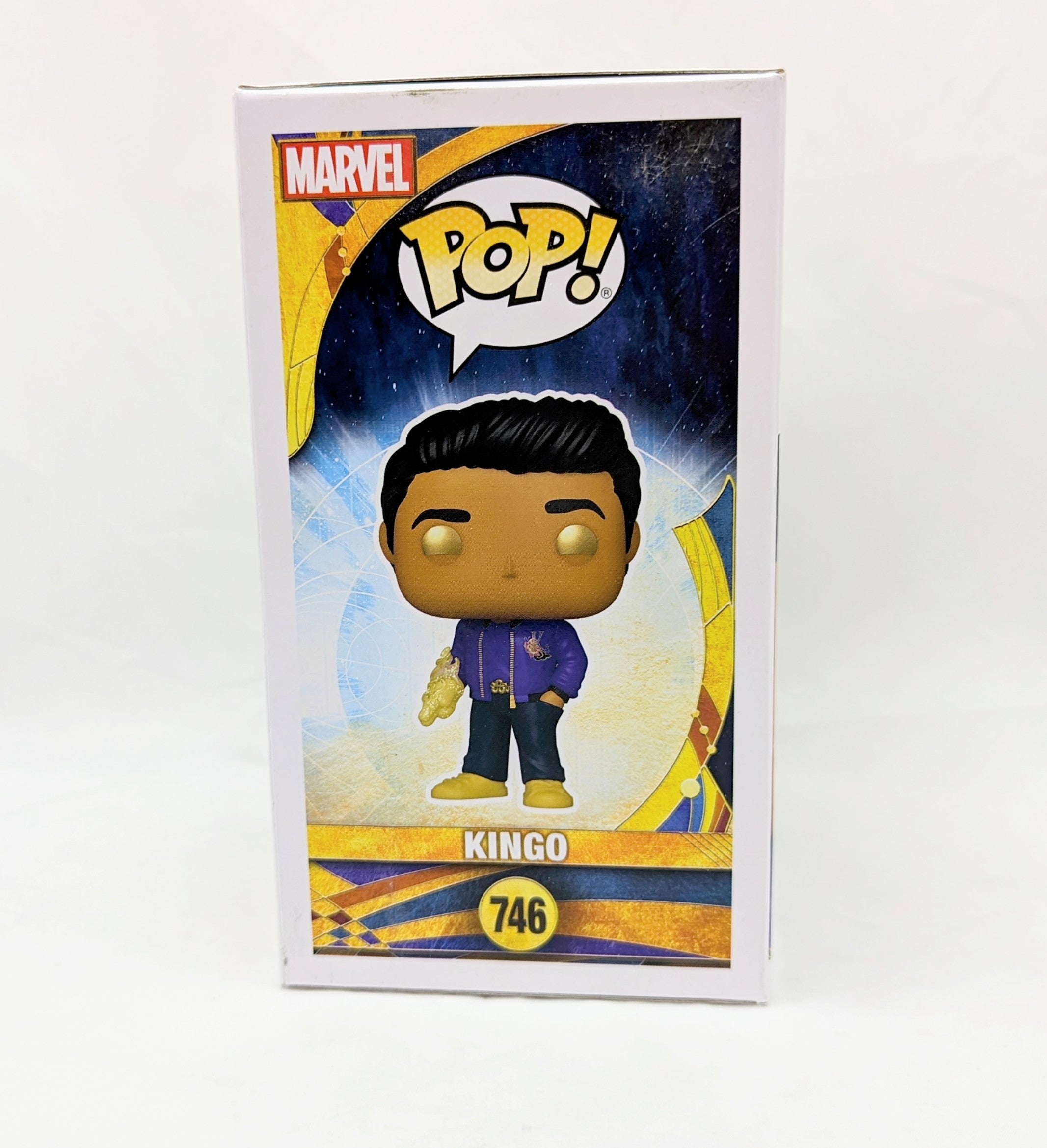 Funko Pop! Exlusive Marvel Collector Corps Eternals Kingo #746 image 3