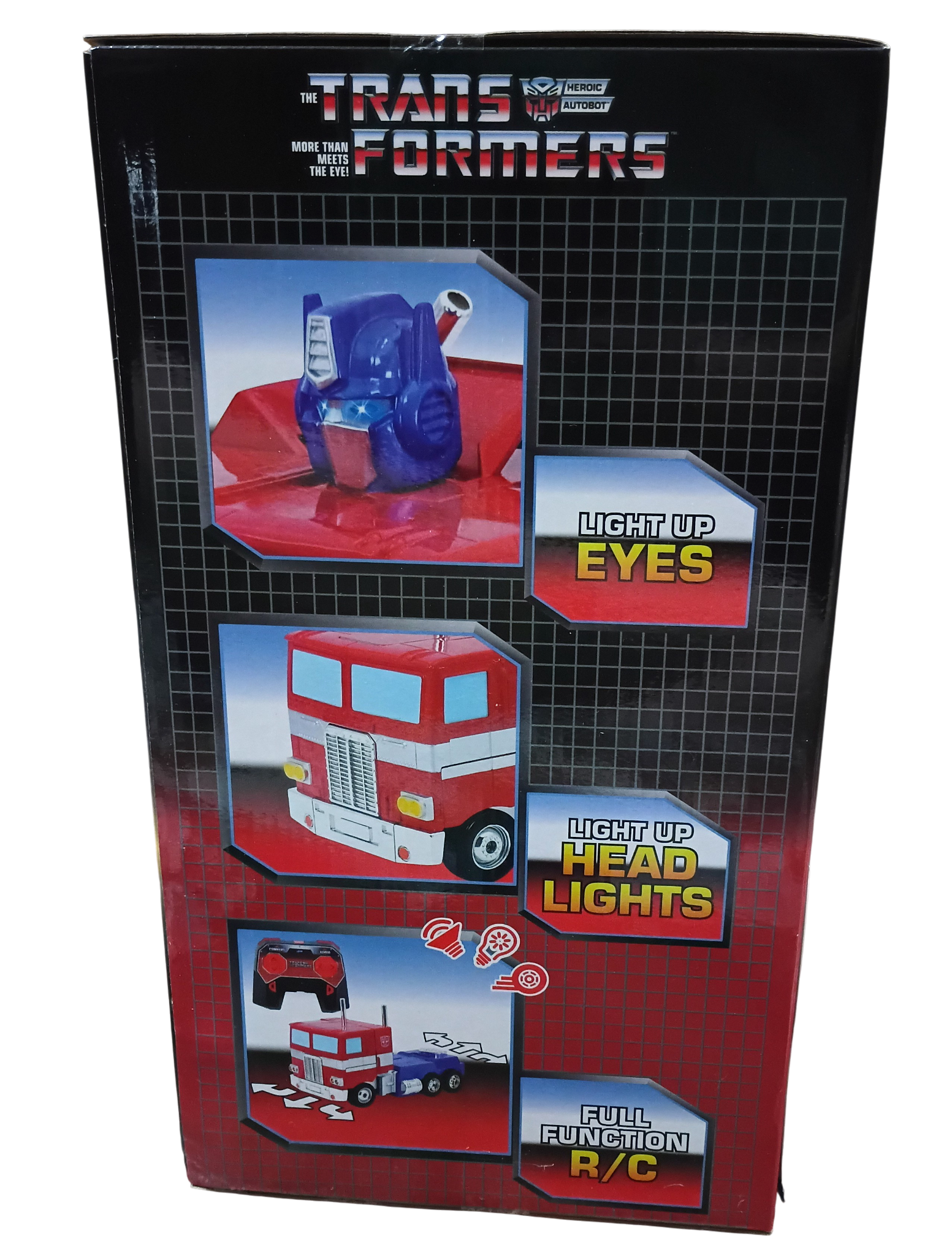 Jada Transformers Optimus Prime Autobot 13" Transforming RC Car Lights & Sound image 5