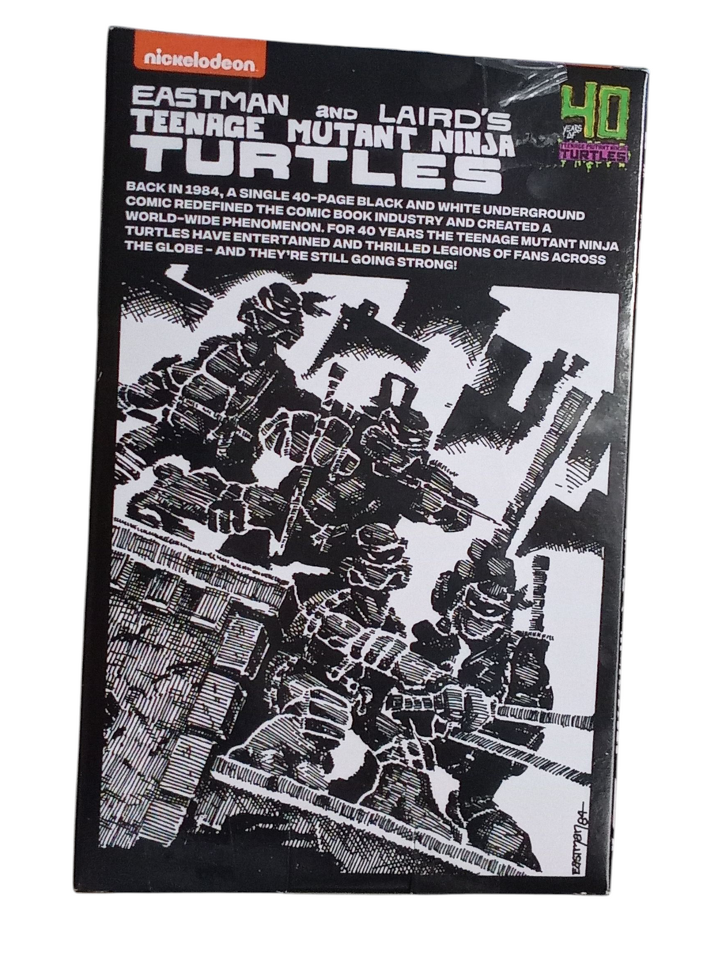 Playmates TMNT 40th Anniversary Comic Book Series Raphael Action Figure image 2
