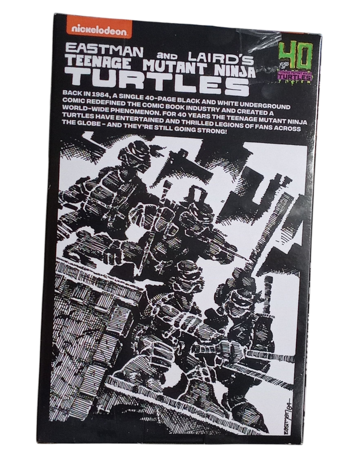 Playmates TMNT 40th Anniversary Comic Book Series Raphael Action Figure image 2