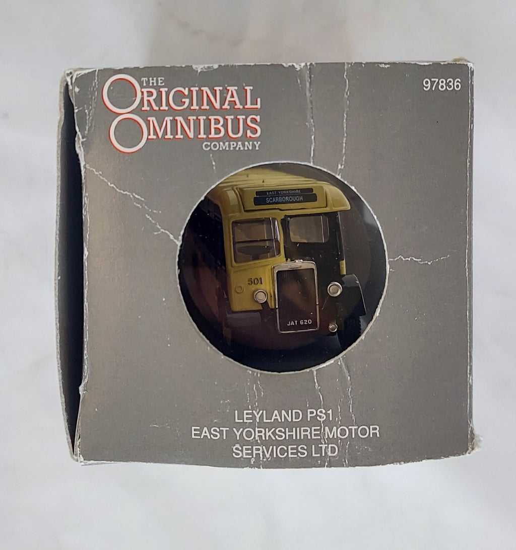 1995 Corgi Original Omnibus Leyland PS1 East Yorkshire Motor Services Bus 1:76 image 2