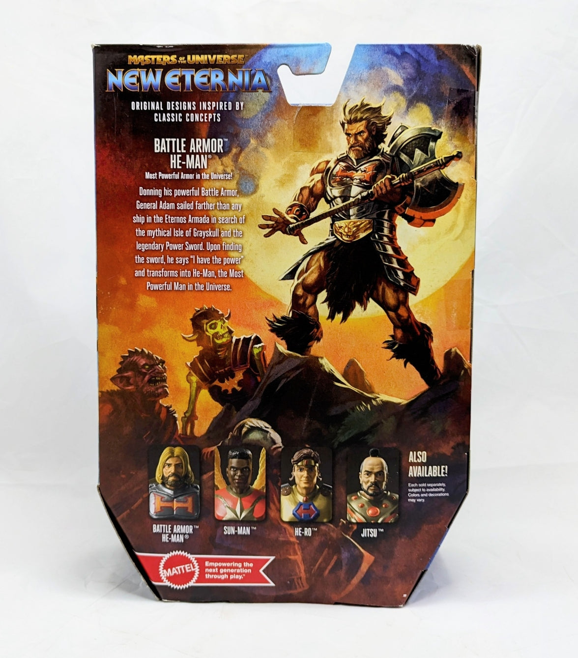 2022 Masters Of The Universe New Eternia Battle Armor He-Man Action Figure image 2