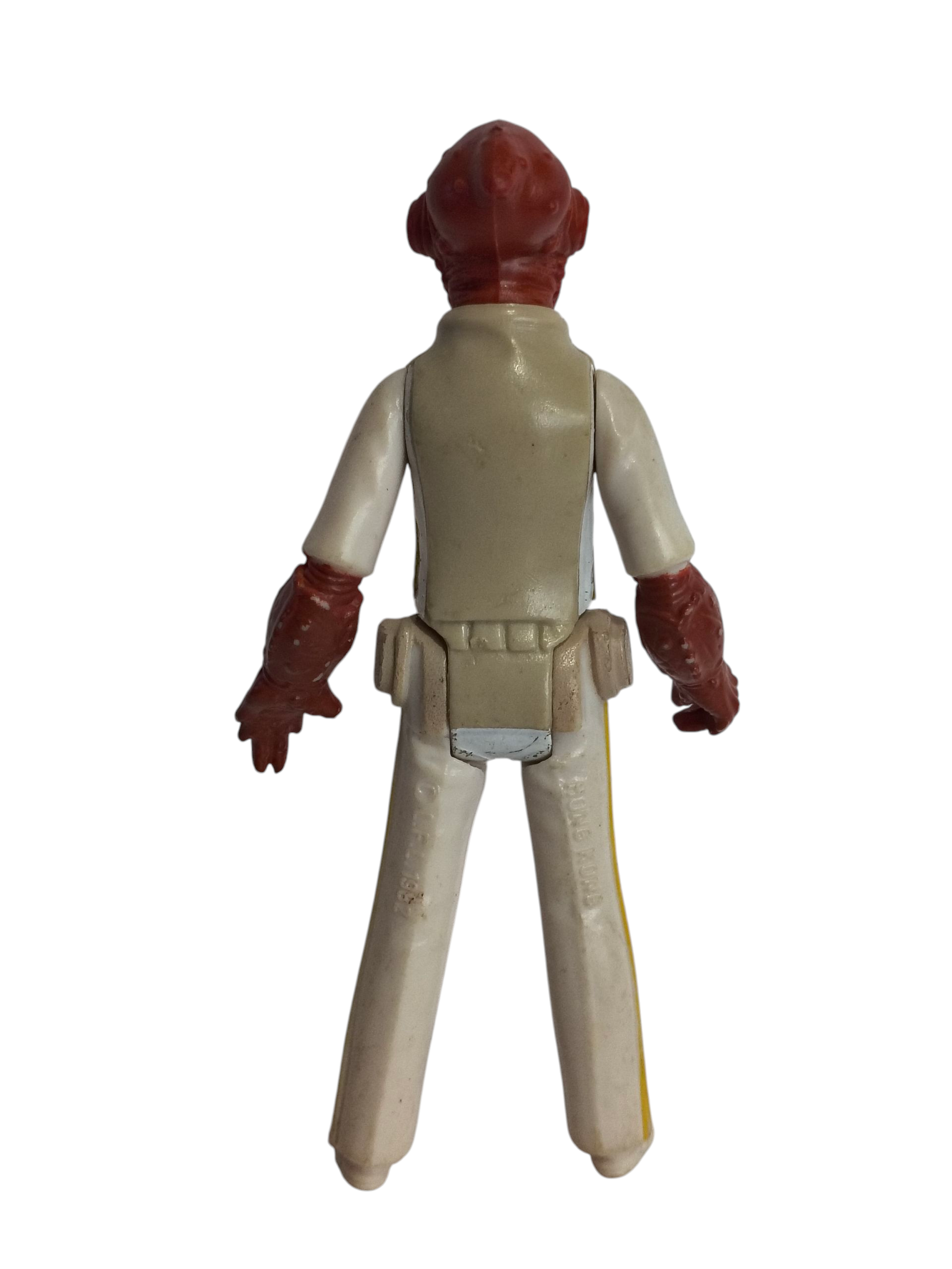 1982 Kenner Star Wars Admiral Ackbar Action Figure Hong Kong image 2