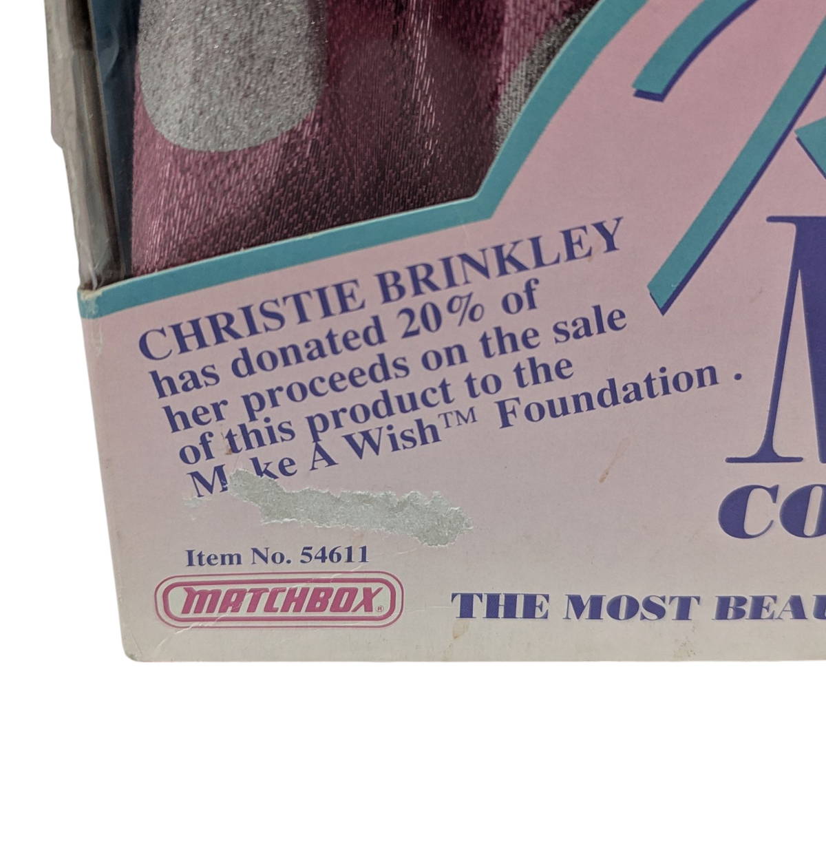 1989 Matchbox The Real Model Collection Christie Brinkley Doll image 5