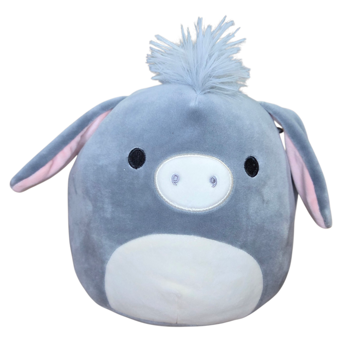 Kellytoy Squishmallows Jason Donkey 12” Gray Hair Plush