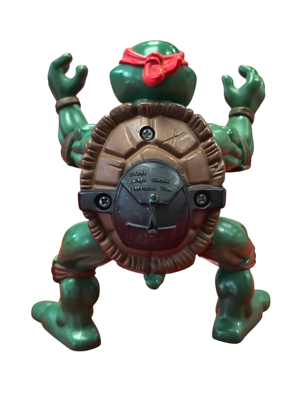 1993 Playmates TMNT Jump Attack Jujitsu Raphael Action Figure image 2