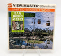 GAF View-Master San Diego Zoo Packet NO. 2 21 Stereo Pictures 3 Reel Pack
