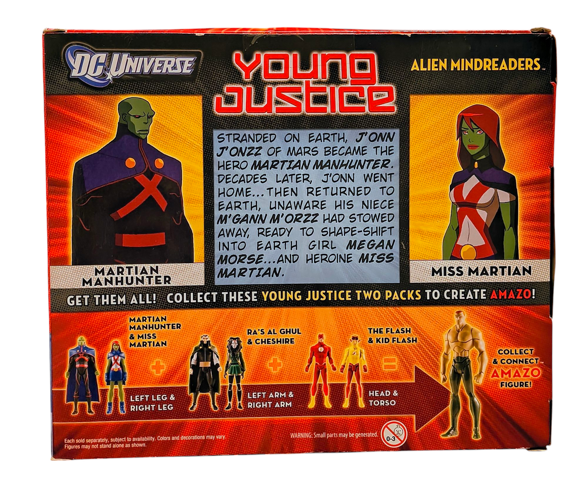 2011 Mattel DC Young Justice Martian Manhunter & Superboy Collect & Connect image 3