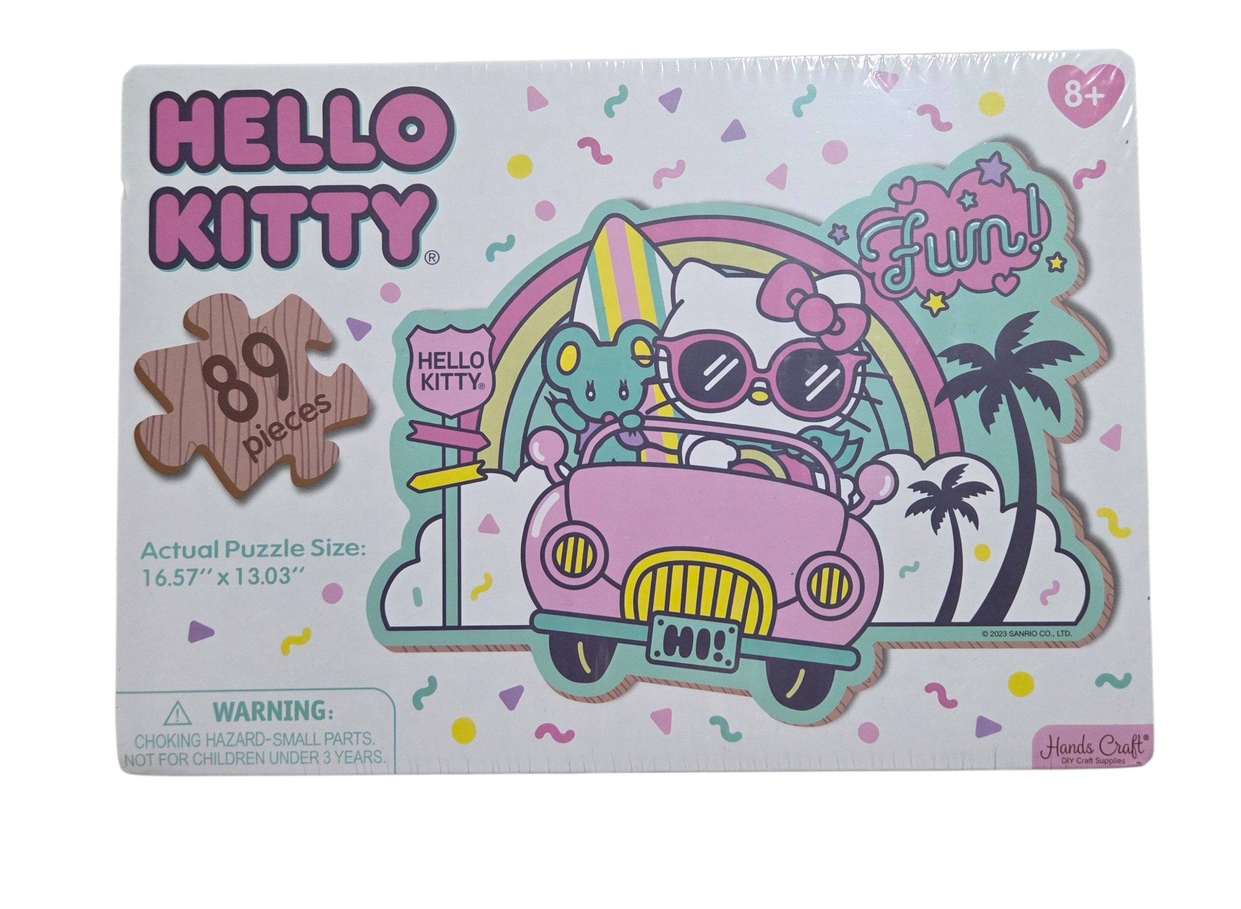 2024 Sanrio Hello Kitty and Friends Kawaii Vacation 89-Piece Jigsaw Puzzle